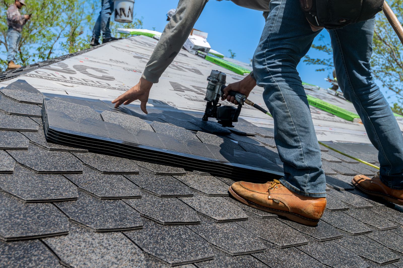 Copper Creek Roofing at work
